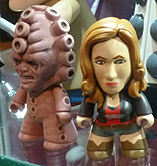 Titans Mini Vinyl 11th Doctor Geronimo Collection - Zygon & Amy Pond