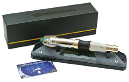 The Wand Company Limited Edition Gold and Silver Sonic Screwdriver Remote Control
