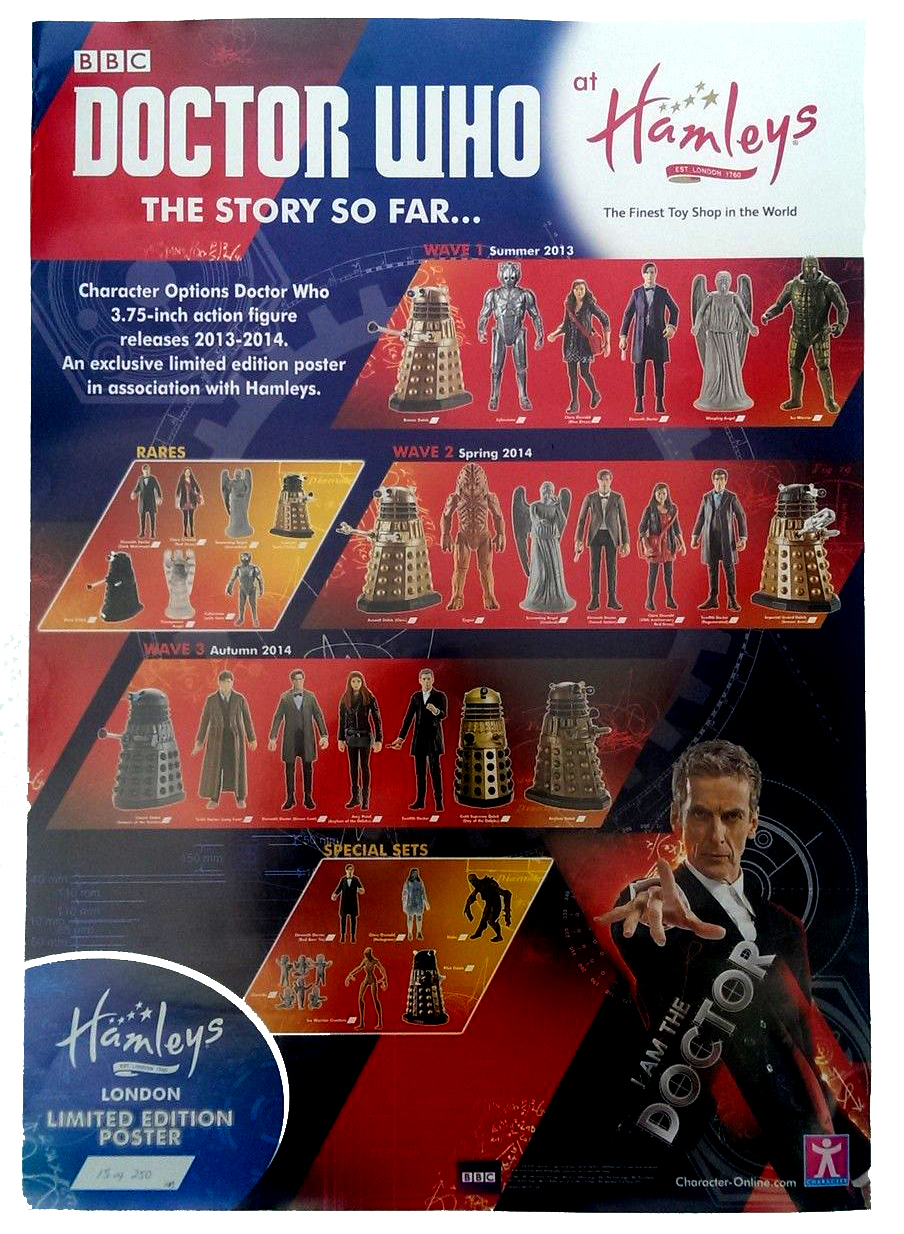 Hamleys Doctor Who Poster