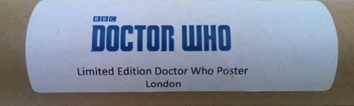 Hamleys Doctor Who Poster