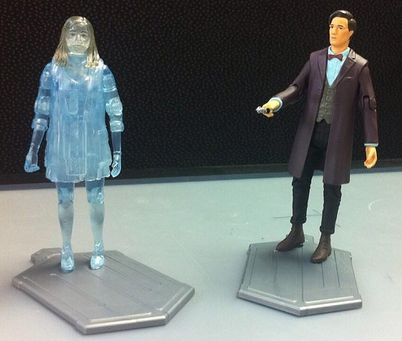 Hide Caliburn House Adventure Set Hologram Clara and Exclusive Doctor