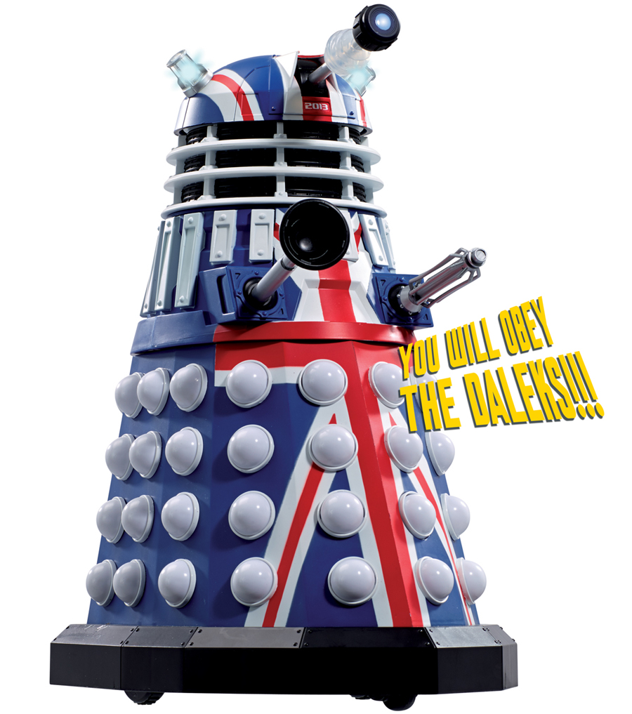 Limited Edition 50th Anniversary British Icon Collector's Dalek