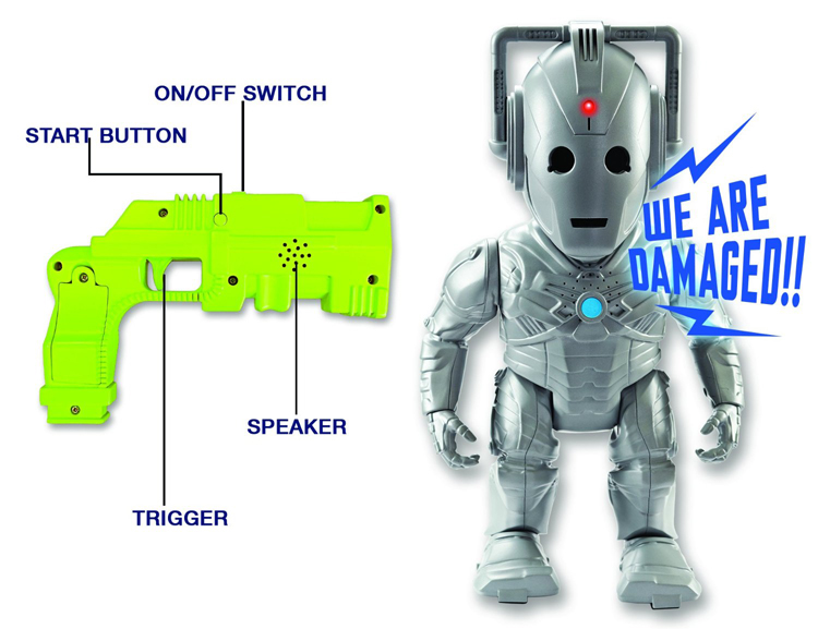 Cyberman Attack Sonic Blast Game
