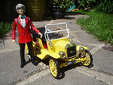 3rd Doctor with Bessie