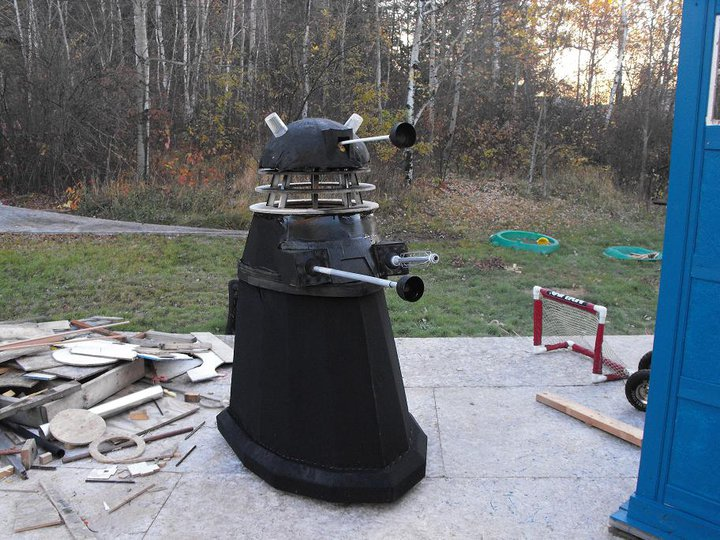 Scratchbuilt Dalek