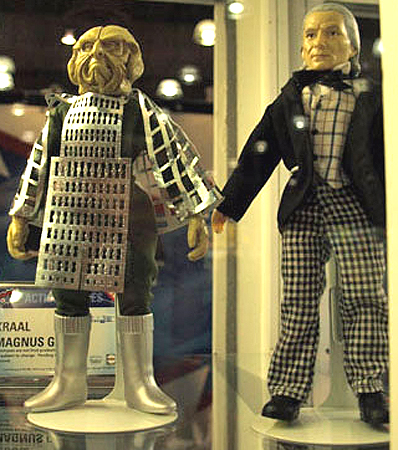 Bif Bang Pow Kraal and First Doctor Figures