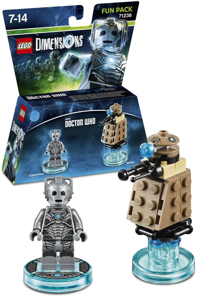 Doctor Who Lego Dimensions Cyberman and Dalek