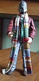 Fourth Doctor with Magnus Greel head