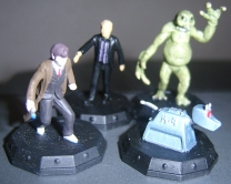Doctor in Long Coat, Auton, Slitheen and K-9