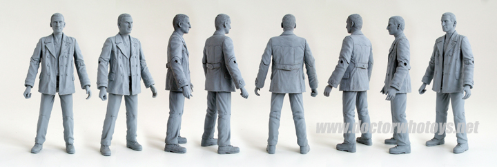 Neutral Ninth Doctor Original Sculpt - All images exclusively approved for use only on doctorwhotoys.net by Designworks, Character Options and BBC