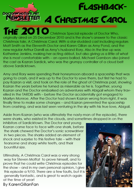 Doctor Who Newsletter