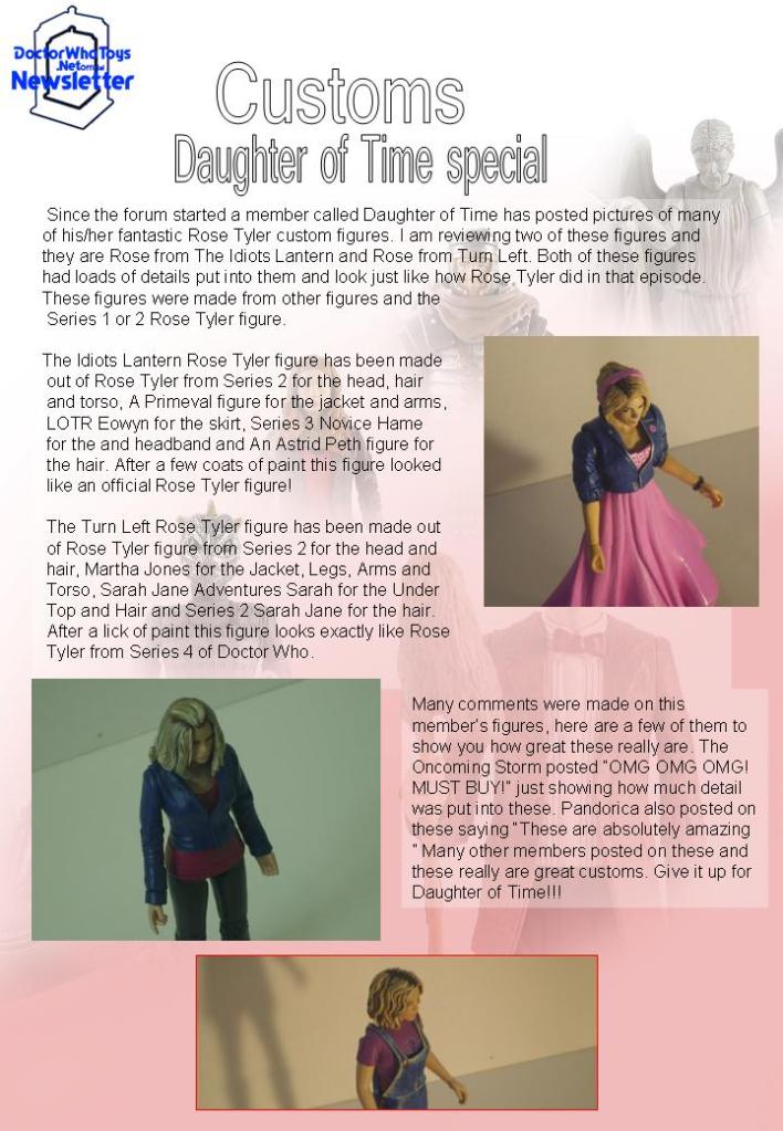 Doctor Who Toys Newsletter Issue 2