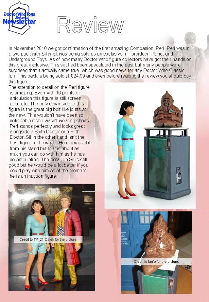 Doctor Who Toys Newsletter Issue 2