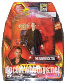 SDCC Ninth Doctor in Green Top & Top Trumps Card - Thanks Doctor Who Stockist 11