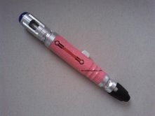 Dex's customised Pink Sonic Screwdriver