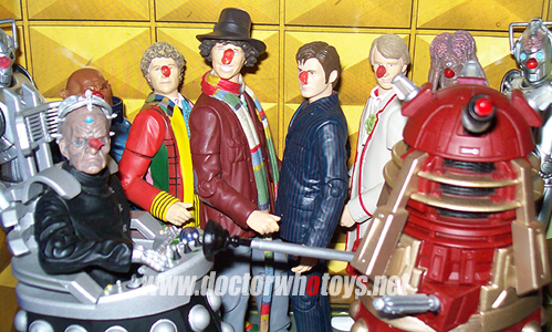 Red Nose Day for Doctor Who Action Figures