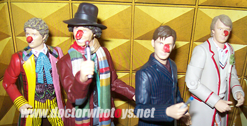 Red Nose Day for Doctor Who Action Figures