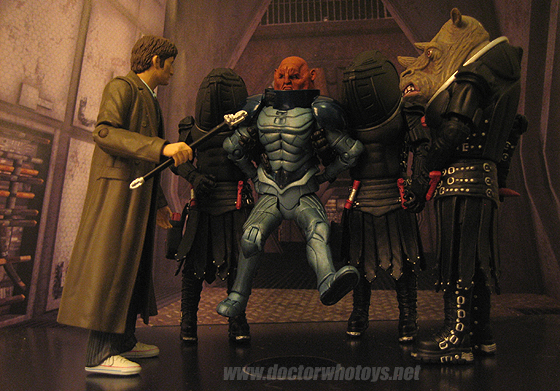 Doctor Who Figure Scene