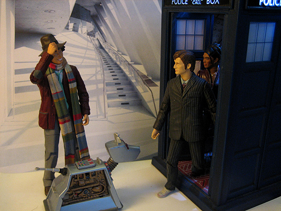 Doctor Who Figure Scene