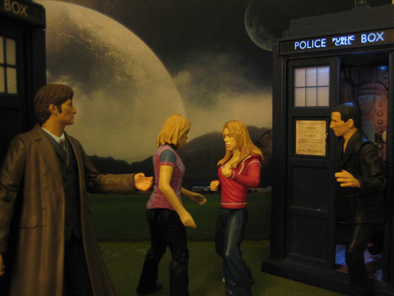 Doctor Who Figure Scene