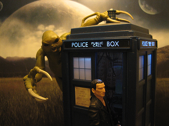 Doctor Who Figure Scene