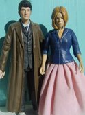 Custom The Doctor and Rose Tyler as seen in The Idiot's Lantern (2006)