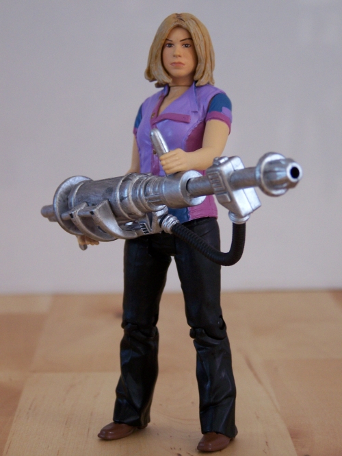 Rose Tyler With Ice Extinguisher