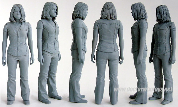 Rose Version 2 Original Sculpt - All images exclusively approved for use only on doctorwhotoys.net by Designworks, Character Options and BBC