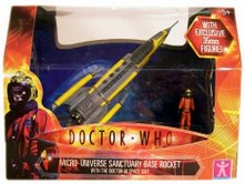 Micro Universe Sanctuary Base Rocket with Doctor in Spacesuit Figure - Thanks Kyle