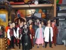 Dr Who Figures - Thanks John Saxon