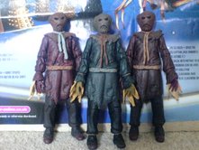 Doctor Who Series 3 Action Figures - Scarecrow (Blue Tie), Scarecrow (Blue/Black Tunic) and Scarecrow (Brown Tie)