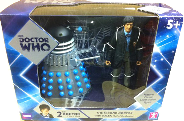 Second Doctor with Dalek