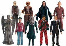 Series 3 Action Figures: Professor Yana, Scarecrow (Grey Tie), Lilith, Laszlo, Weeping Angel, Martha (Version 2), Judoon Captain (Grey), The Doctor in SS Pentallion Space Suit and The Master