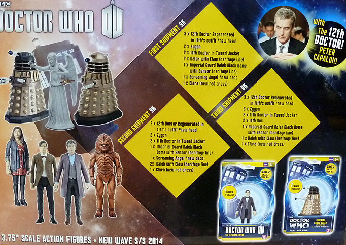 Series 8 Wave 1 Doctor Who Figures
