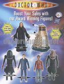 Series 3 Doctor Who Action Figures Poster