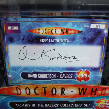 Signed Limited Edition Destiny of the Daleks