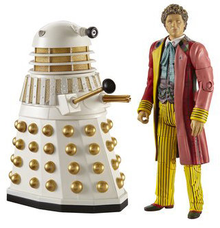 Sixth Doctor with Dalek