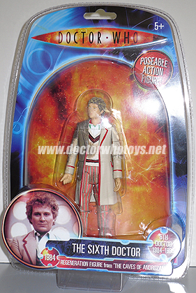 The Sixth Doctor Regeneration Figure