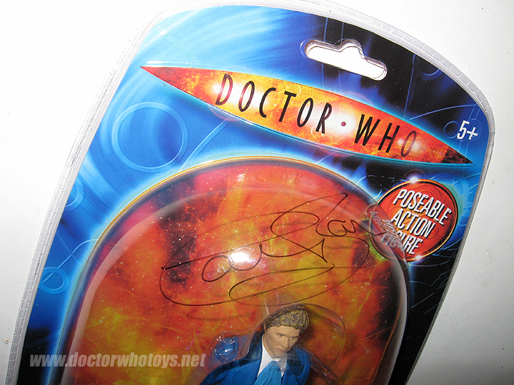 The Sixth Doctor Real Time Signed by Colin Baker for Children in Need 2009