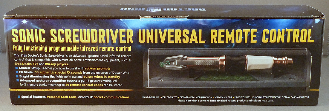 The Wand Company Sonic Screwdriver Universal Remote Control