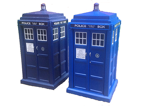 Spin and Fly Tardis Comparison