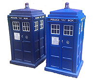 Mk 1 and Mk 2 Spin and Fly Tardis Comparison