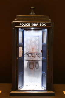 Flight Control Tardis with classic 1980s interior
