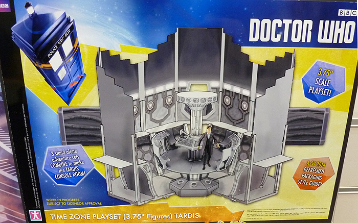 Tardis Time Zone Playset