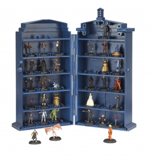 Micro Universe Tardis Collector Case with space for all 32 figures from Collection 1
