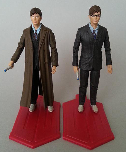 Tenth Doctor Comparison - Single Carded Vs The Day of the Doctor Set
