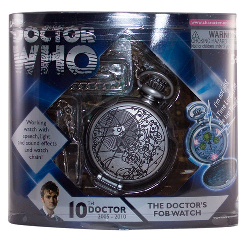 10th Doctors Fob Watch Underground Toys 2013 Revised Packaging