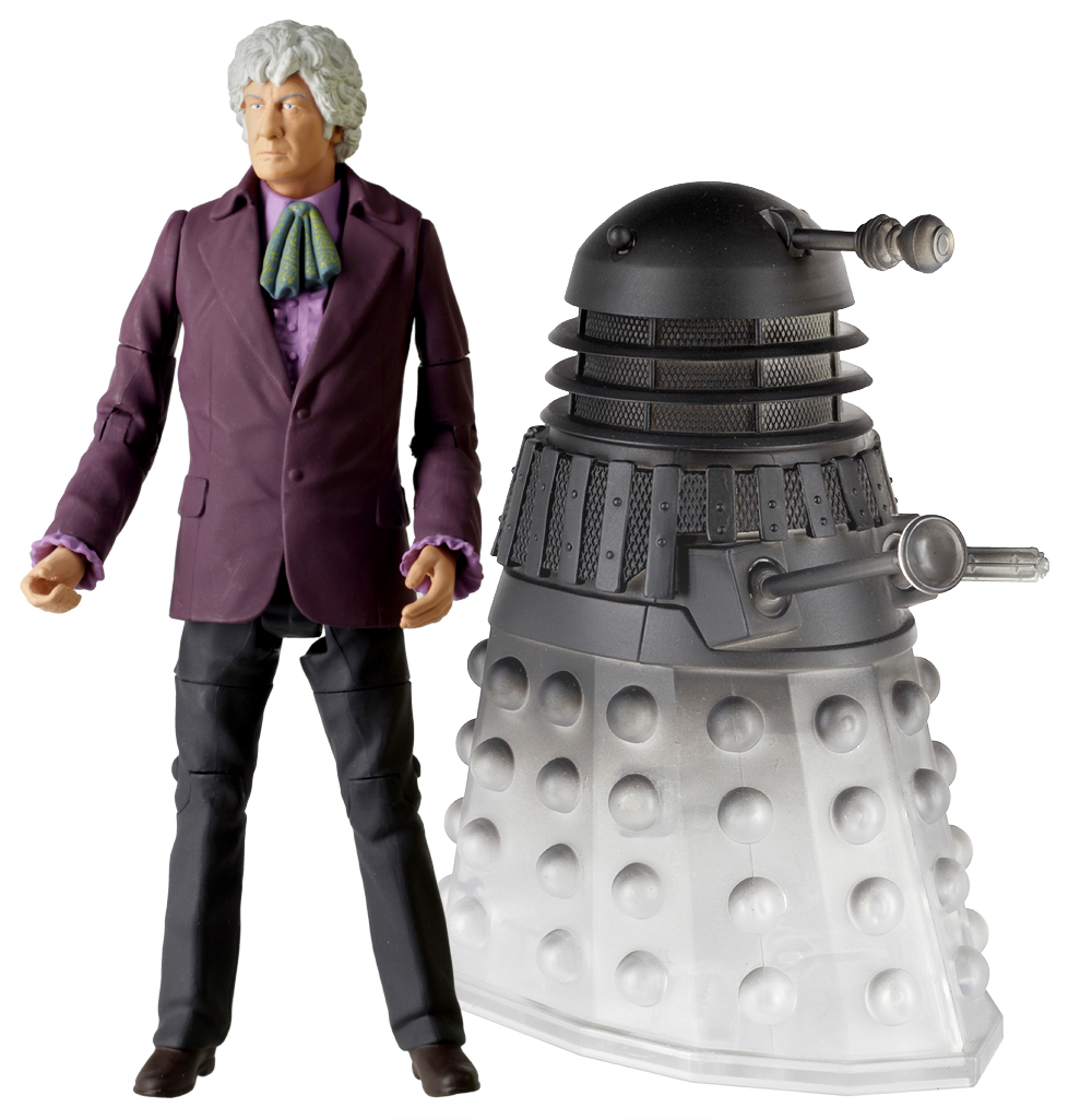 Third Doctor with Dalek
