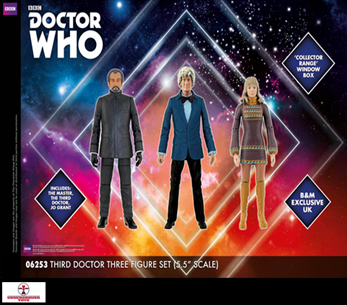 Third Doctor Three Figure Set