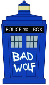 Titans Bad Wolf Tardis 6.5 Inch